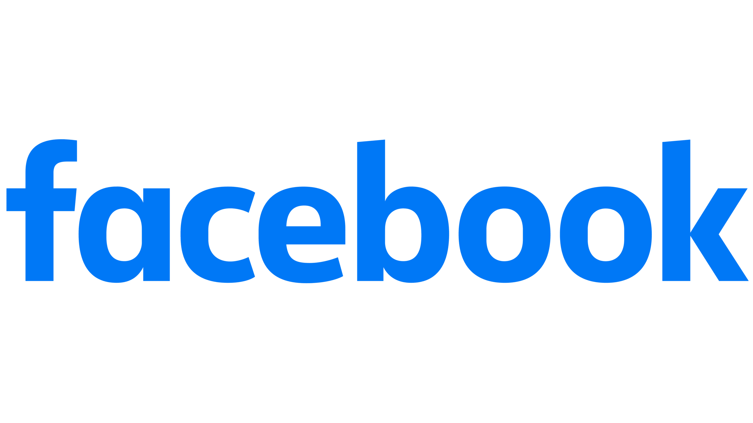 Facebook-Logo spelled out